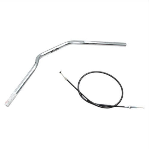 HURRICANE ヨーロピアン1型 ハンドルSET クロームメッキ H309-009C バイク ハンドルバー