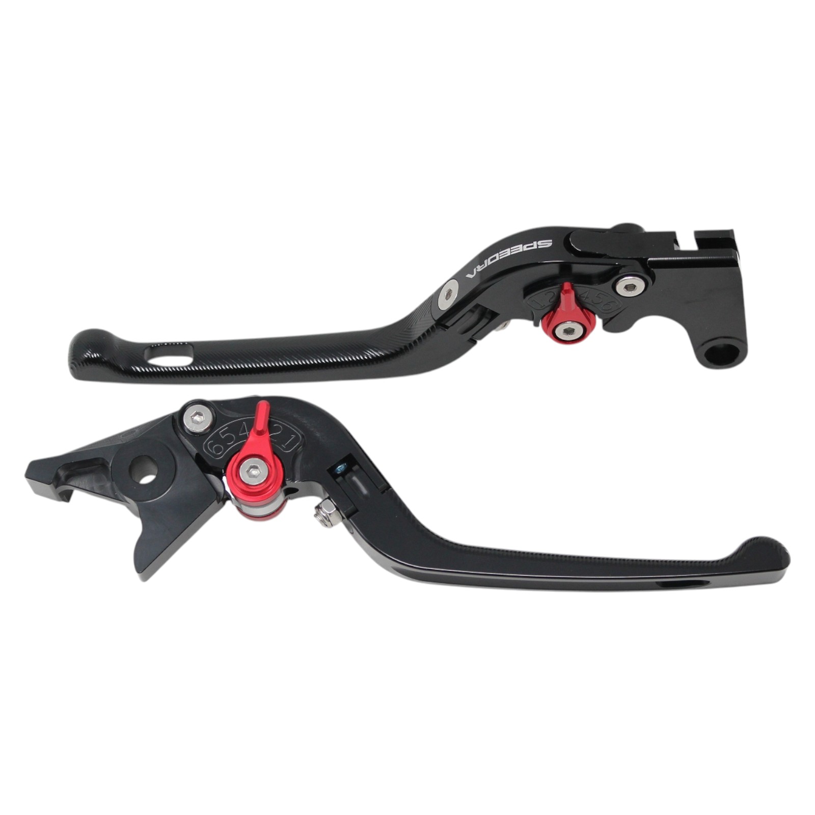 SPEEDRA アジャストレバー 3D可倒式(レバー/ブラック アジャスター/ブルー) YAMAHA用 LVDG091BK-BE バ..