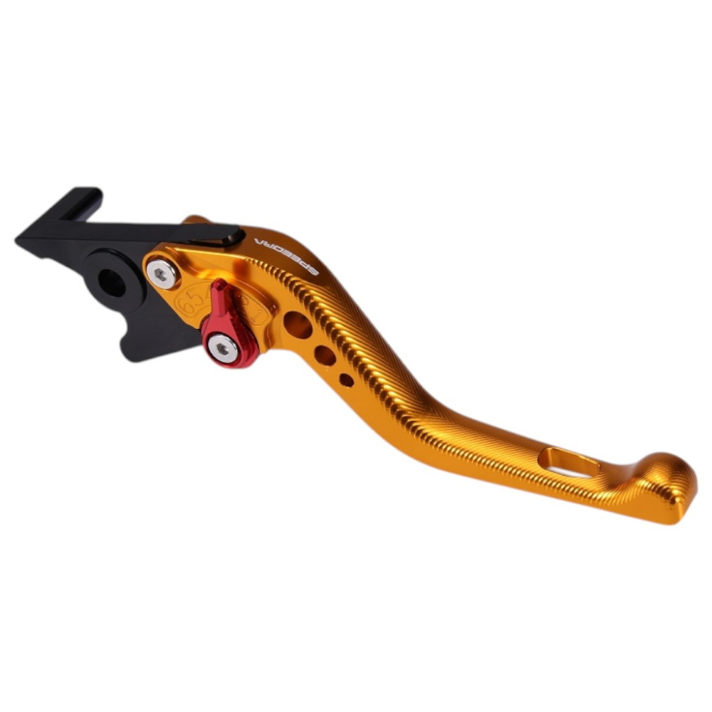 SPEEDRA アジャストブレーキレバー 3Dショート(レバー/ゴールド アジャスター/ブラック) YAMAHA用 LVFG..