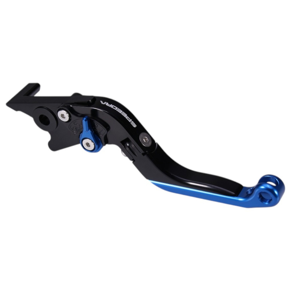 SPEEDRA(スピードラ) アジャストブレーキレバー 可倒延長式(レバー/ブラック アジャスター/ブルー エクステンション/ブラック) YAMAHA用 LVGG092BK-BEBK バイク
