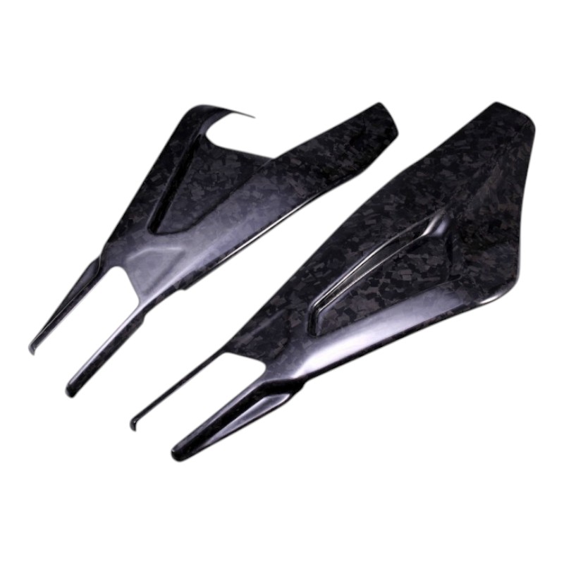 SPEEDRA スイングアームカバー 左右セット ドライカーボン フォージドカーボン艶消し S1000RR CBM1015F..