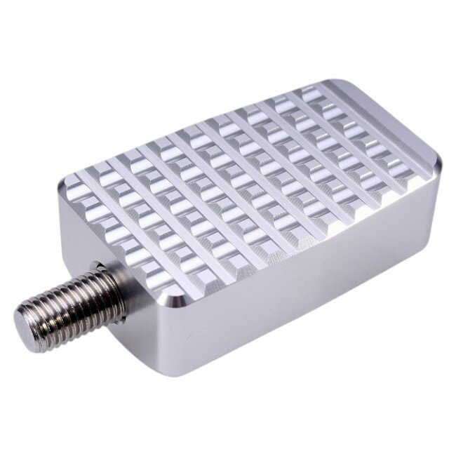 SPEEDRA アルミ削り出し シフトペグ シルバー ASPHA04SR バイク