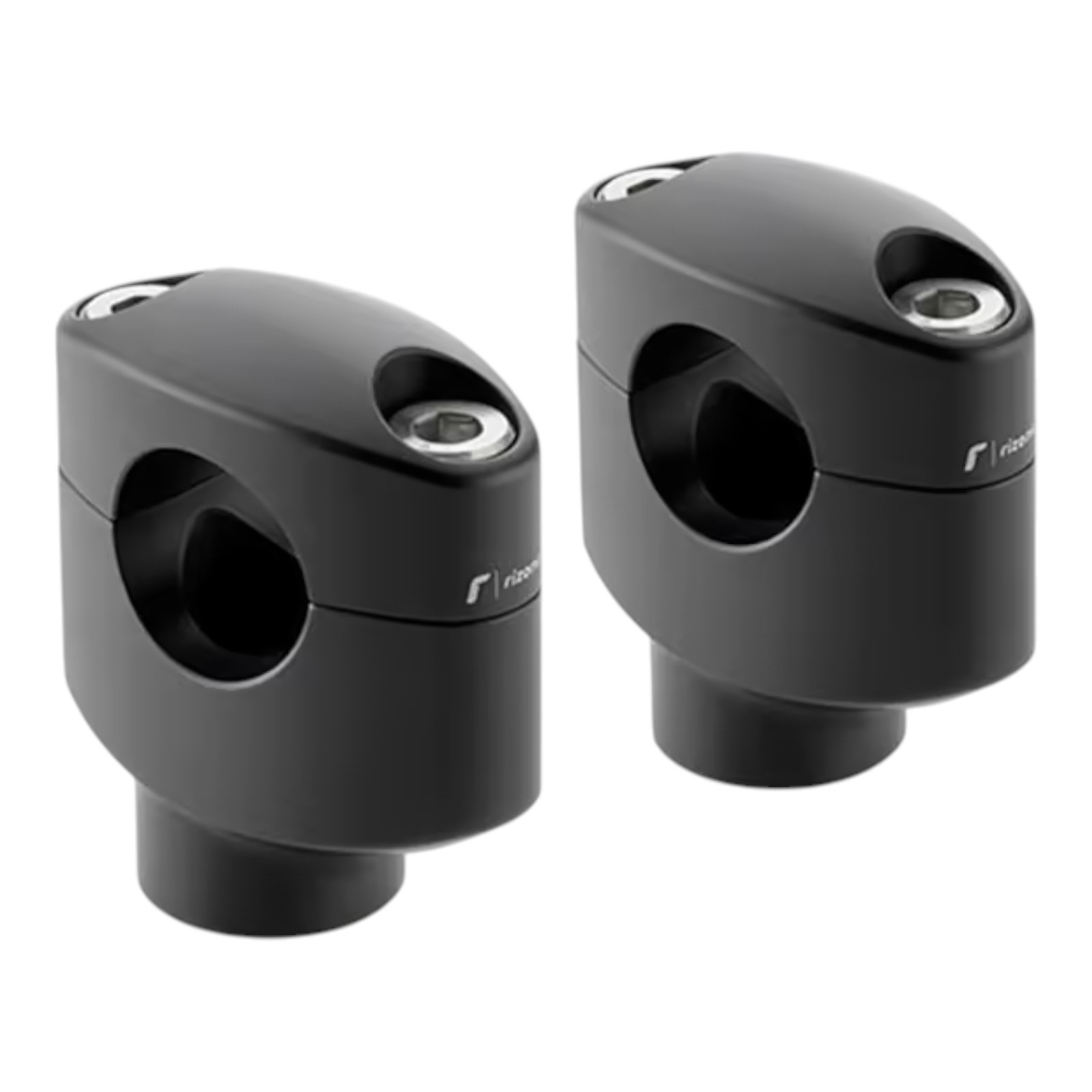 rezoma ハンドルバーライザー φ25.4mm (1インチ) ブラック AZ430B バイク