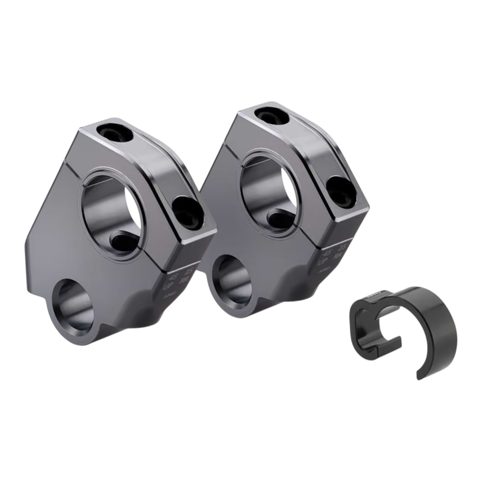 rezoma ハンドルバーライザー ダークグレイ AZ451D バイク