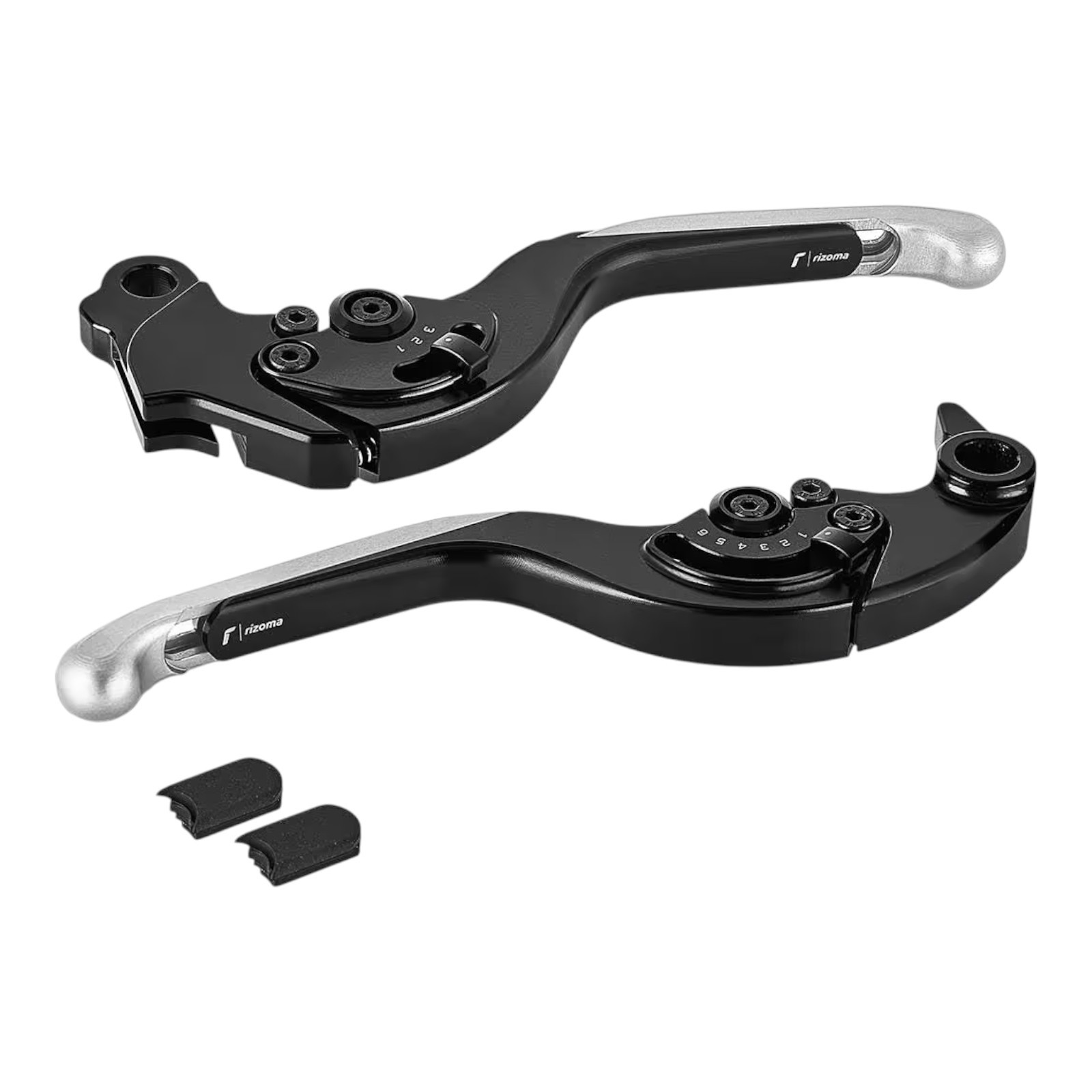 rezoma ブレーキレバー「ADJUSTABLE PLUS」 シルバー LCX104A バイク