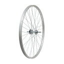 OG(大阪ギヤ製作所) RW-26AL-B アルミ後ホイール バンド用 アルミシルバー 自転車 完組ホイール