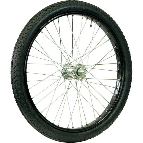 エナジープライス 自転車 完組ホイール 26×2 1/2 タチ付リム組み　26インチ実用自転車 リアカー用