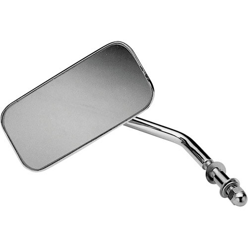 KUSTOM1 リクタンギュラーミラー ハーレー 角形 1個 バイク