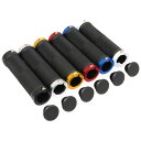 Palmy Sports(パルミースポーツ) PS-G201 ダブルリンググリップ ブラック/ブルー 130mm Φ22.2 自転車