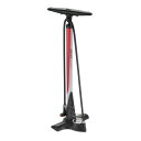AIRACE(エアエース) WINDPRO P アルミフロアポンプ ゲージ付き レッド 自転車 ポンプ本体