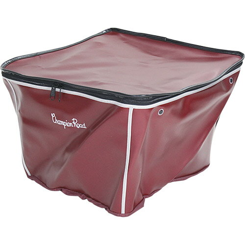 Y.S.S(横山サドルカバー商会) リアカゴカバーL ワインレッド 自転車 バスケットカバー