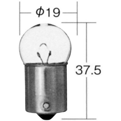 KOITO(RCg) oCN EBJ[Ee[ 3440 12V7.5W BA15s NA