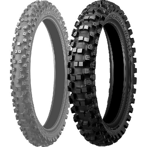 DUNLOP(ダンロップ) バイク タイヤ GEOMAX MX53 70/100-10 41J WT リア 333698