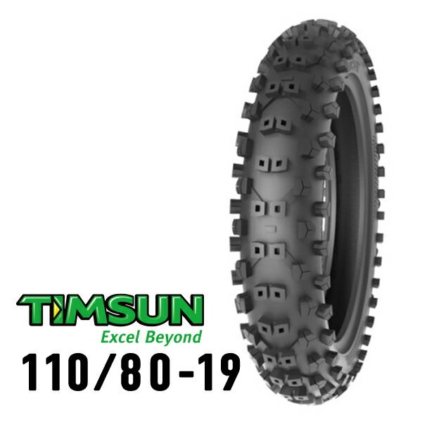 TIMSUN(ティムソン) バイク タイヤ TS835R 110/80-19 59P TT リア TS-835R