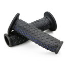 DAYTONA(デイトナ) グリップ GRIPPY GRIP GG-D-ADV エンド貫通 φ22.2用 全長122mm ブラック/ブルー 25142 バイク