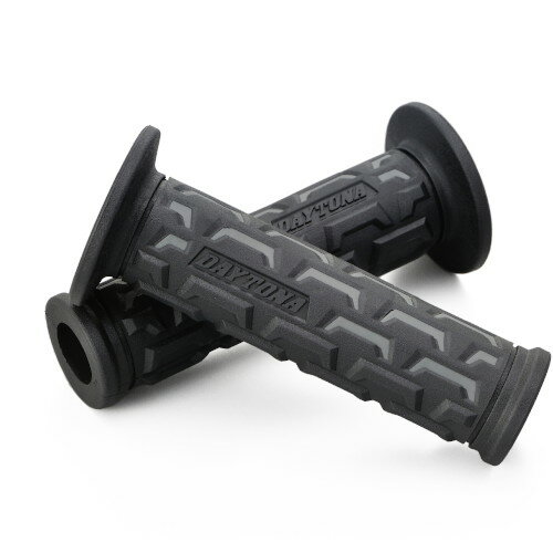 DAYTONA(デイトナ) バイク グリップ GRIPPY GRIP GGD-GROUND 122mm ブラック/グレー 25179