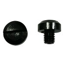 エナジープライス ミラーホールカバーキャップ 8mm 正ネジセット ブラック バイク ミラーアダプター・ホルダー