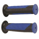 エナジープライス 非貫通グリップ123mm左右セット ブルー バイク