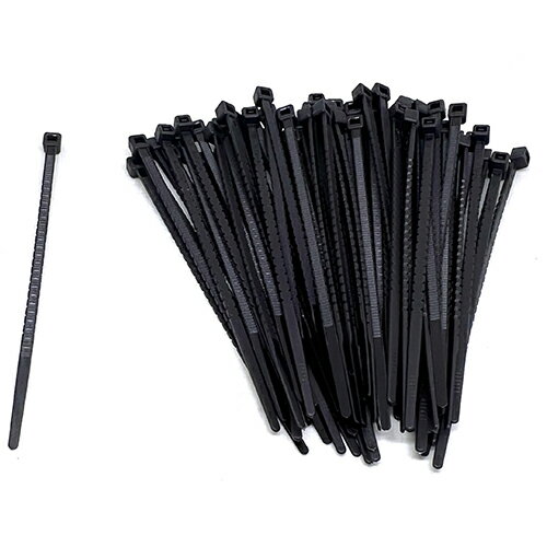 ProTOOLs 結束バンド 150mm×2.8mm ブラック 60個 整備 メンテナンス バイク 自動車