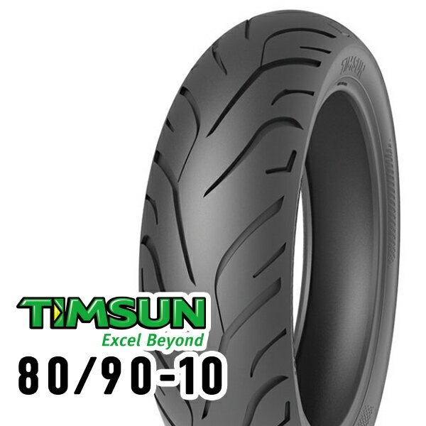 TIMSUN(ティムソン) バイク タイヤ ストリートハイグリップ TS689 80/90-10 44J TL リア TS-689