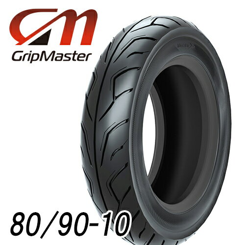 GripMaster(グリップマスター) バイク タイヤ GM700 80/90-10 44J TL フロント/リア JOG ジョグ アプリオ チョイノリ レッツ4 レッツ5 ビーノ アドレスV50