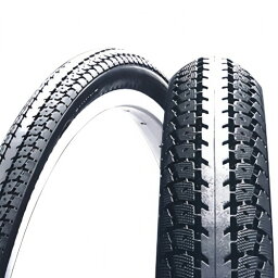 SHINKO(シンコー) 自転車 SR187 DEMING JETDAIii L/Z(デミングゼッタイイイ) 26×1 3/8 W/O ブラック タイヤ/チューブ/リムバンド/ビニール梱包 電動アシスト車