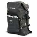 SHAD(シャッド) バイク シートバッグ SW45 アドベンチャー 防水バックパック 40L ブラック X0SW45