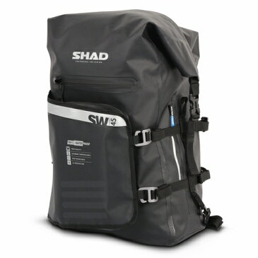 SHAD（シャッド） バイク シートバッグ SW45 ADVENTURE BAGS 防水バックパック ブラック 40L X0SW45