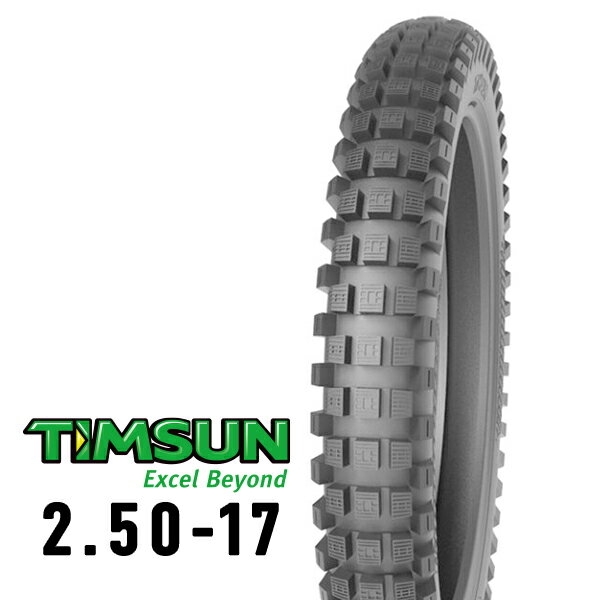 TIMSUN(ティムソン) バイク タイヤ TS802 2.50-17 4PR TT フロント/リア TS-802