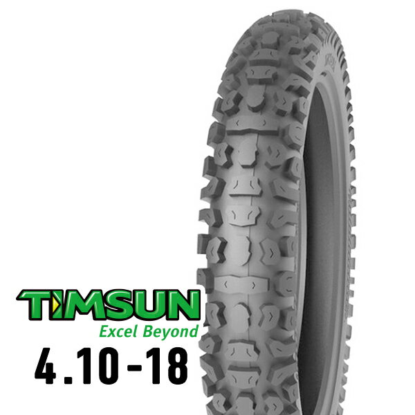TIMSUN(ティムソン) バイク タイヤ TS801 4.10-18 59P TT リア TS-801