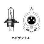 M＆H バイク 電球 ヘッドライト球 H4 12V60/55W P43T-38 S6K(S2スーパーゴースト6000) 16H S6K