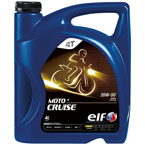 elf(Gt) oCN 4XgGWIC MOTO 4 CRUISE 20W-50 1L 313952