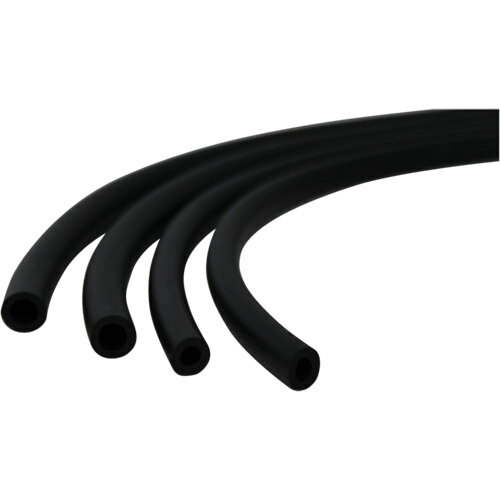 ProTOOLs 耐熱・耐油2層ホース(ガソリン対応) クリップ付 内径10mm/長さ1m ブラック 耐湯 耐熱 バイク