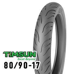 TIMSUN(ティムソン) バイク タイヤ ストリートハイグリップ TS692 80/90-17 45N TL フロント/リア TS-692