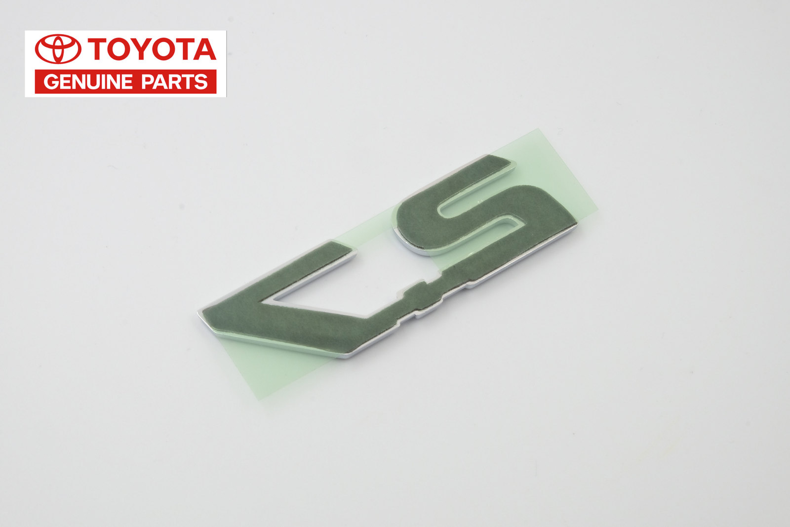 2.7 エンブレム トヨタ 純正 TOYOTA LEXUS 海外 輸出仕様 縦 2.1cm x 横 7cm TOYOTA GENUINE PARTS クリックポスト送付