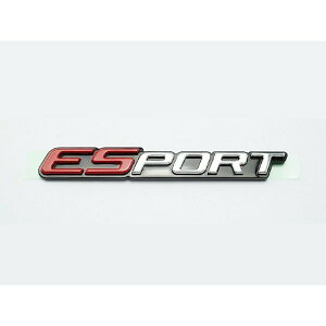 トヨタ 純正 ESPORT エンブレム 海外 純正 輸出仕様 TOYOTA GENUINE PARTS クリックポスト送付