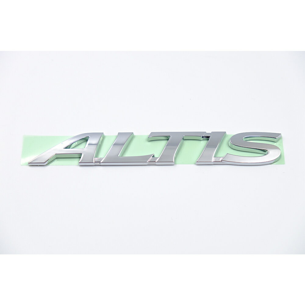 トヨタ 純正 COROLLA ALTIS カローラ アルティス エンブレム 縦 2.3cm x 横 15.5cm 海外純正 輸出仕様 ..