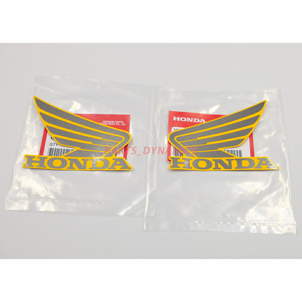 Rakuten - ホンダ純正 ウイングマーク ステッカー 左右セット Wing Mark Sticker HONDA GENUINE PARTS クリックポスト送付