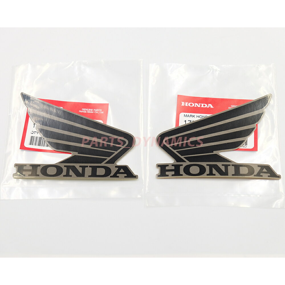 ホンダ純正 ウイングマーク ステッカー 左右セット Wing Mark Sticker HONDA GENUINE PARTS クリックポスト送付