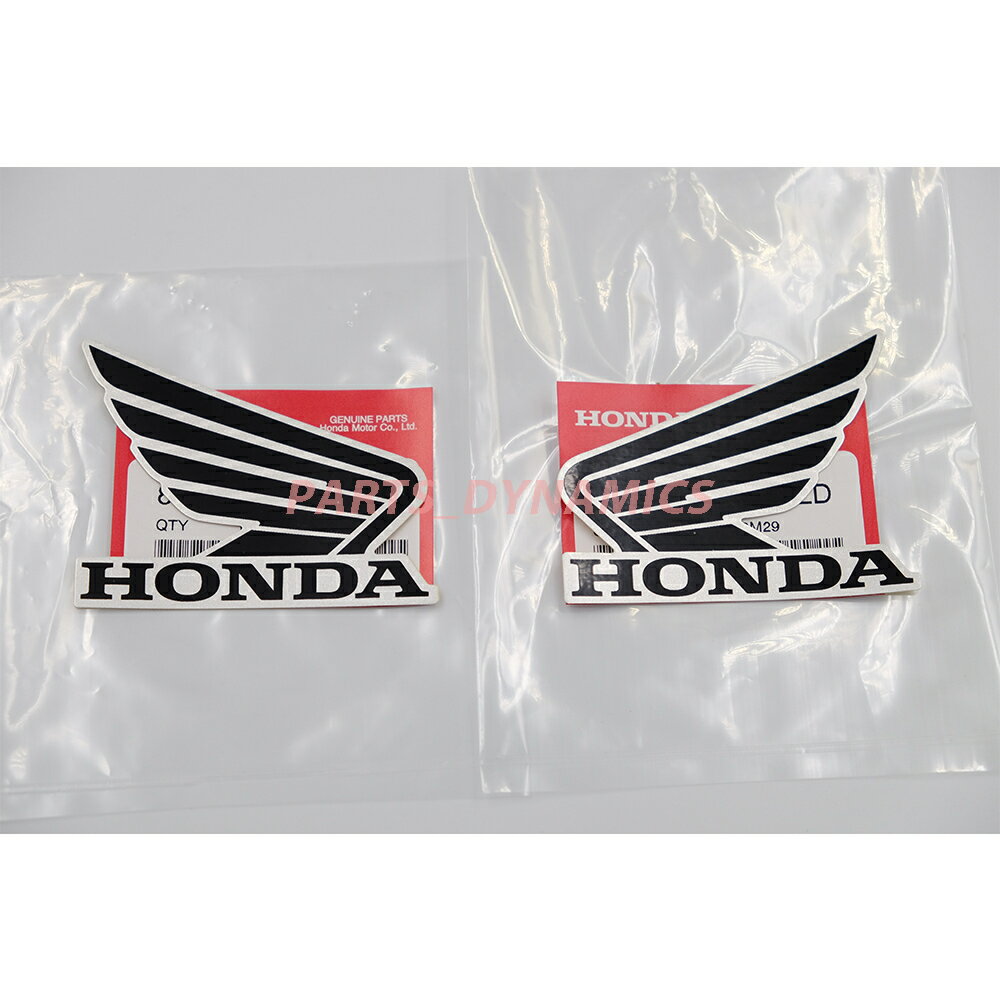 ホンダ純正 ウイングマーク ステッカー 左右セット Wing Mark Sticker HONDA GENUINE PARTS クリックポスト送付