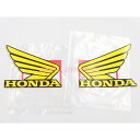 z_ ECO}[N XebJ[ EZbg Wing Mark Sticker HONDA GENUINE PARTS NbN|Xgt