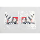 z_ ECO}[N XebJ[ EZbg Wing Mark Sticker HONDA GENUINE PARTS NbN|Xgt