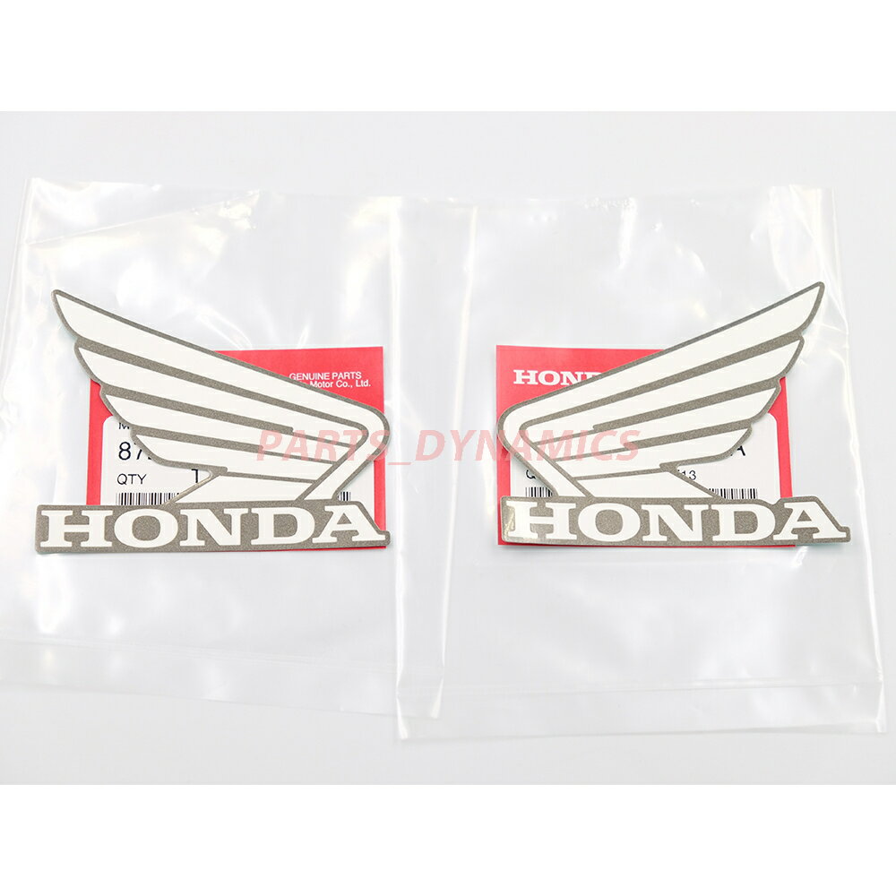 ホンダ純正 ウイングマーク ステッカー 左右セット Wing Mark Sticker HONDA GENUINE PARTS クリックポスト送付 1