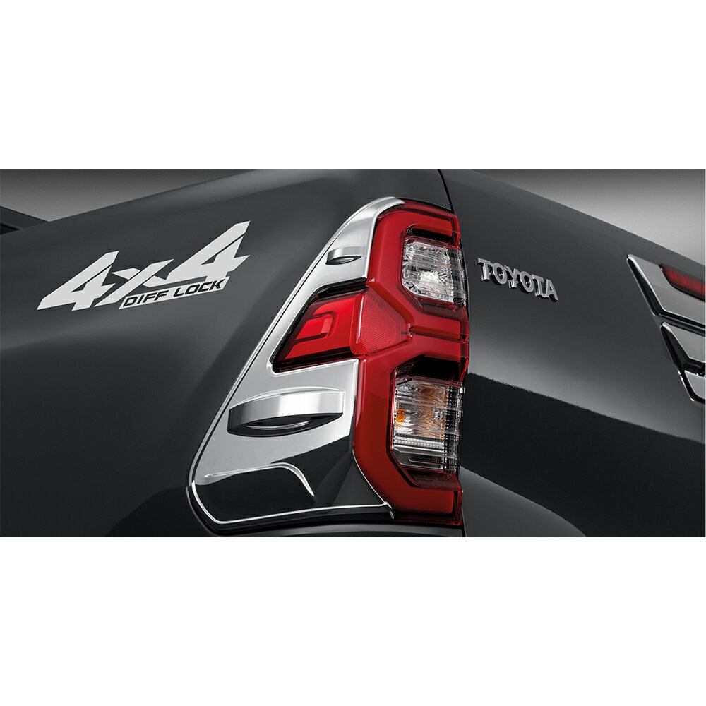 HILUX ハイラックス 後期専用 トヨタ 海外 純正 リアライトガーニッシュ リアランプ カバー 海外純正 ..