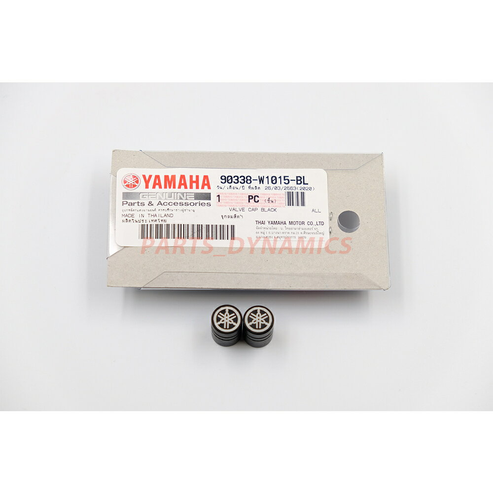 乐天商城 - ヤマハ純正 音叉 エアーバルブキャップ ブラック アルミ 長さ 16mm x 外径 12.5mm YAMAHA GENUINE PARTS クリックポスト送付