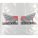 z_ ECO}[N XebJ[ EZbg Wing Mark Sticker HONDA GENUINE PARTS NbN|Xgt