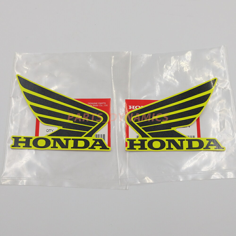 ホンダ純正 ウイングマーク ステッカー 左右セット Wing Mark Sticker HONDA GENUINE PARTS クリックポスト送付