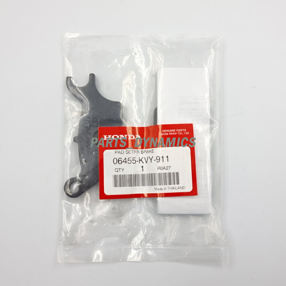 Rakuten - ホンダ純正 HONDA ブレーキパッド ディスクブレーキパッド 06455-KVY-911 HONDA GENUINE PARTS クリックポスト送付