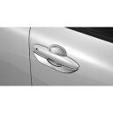 カローラクロス トヨタ海外純正 ドアハンドルボウル ドアハンドルアンダーカバー シルバークローム COROLLA CROSS TOYOTA GENUINE ACCESSORIES
