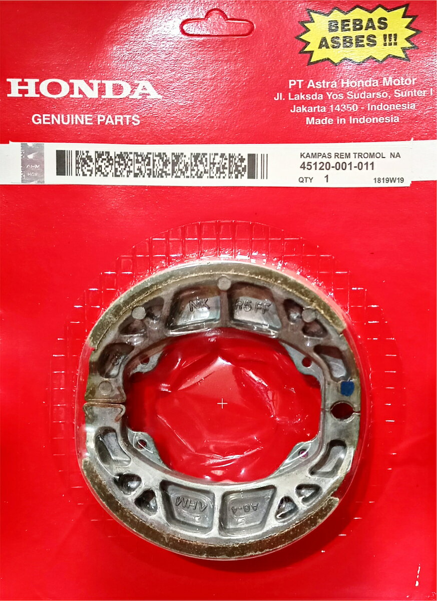 商品情報メーカー名HONDA ホンダ商品名ホンダ純正 HONDA ブレーキシュー 45120-001-011 HONDA GENUINE PARTSメーカー品番45120-001-011商品内容■セット内容：HONDA純正 ブレーキシュー 1セット■純正品番：45120-001-011商品説明■HONDA純正ブレーキシュー。ご所有のバイクに取り付け可能か適合表等でご確認お願い申し上げます。ホンダ純正 HONDA ブレーキシュー 45120-001-011 HONDA GENUINE PARTS ホンダ純正 HONDA ブレーキシュー 45120-001-011 HONDA GENUINE PARTS 【商品内容】■セット内容：HONDA純正 ブレーキシュー 1セット■純正品番：45120-001-011【商品説明】■HONDA純正ブレーキシュー。ご所有のバイクに取り付け可能か適合表等でご確認お願い申し上げます。 5